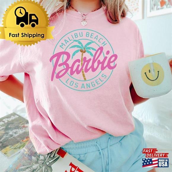 Tops - Barbie Shirt Come On Lets Go Party  Unisex
